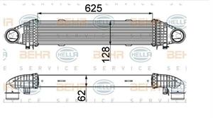 INTERCOOLER MB C-CL. (W204)