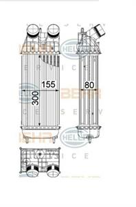 INTERCOOLER CITROEN DS3