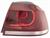 FANALE P/DX EST A LED BIANCO ROSSO VW GOLF 6 GTI R 11/08>09/12