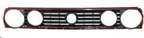 GRIGLIA 4 FORI C/BORDO ROSSO VW GOLF 08/83>10/91