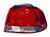 GR OTTICO P/DX EST BIANCO ROSSO VW GOLF VI 01/09> MOD VALEO