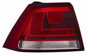 GR OTTICO P/DX EST BIANCO ROSSO FONDO SCURO VW GOLF 7 10/12>