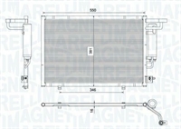 CONDENSATORE FORD FIESTA VI (CB1, CCN) 1.25