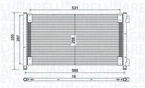 CONDENSATORE FIAT PUNTO(188)