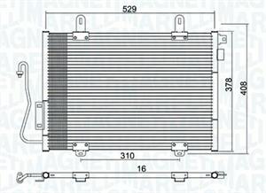 CONDENSATORE RENAULT CLIO II (BB, CB)