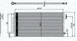 CONDENSATORE FIAT 500L (351, 352)