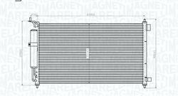 CONDENSATORE NISSAN MICRA III (K12) 1.2 16V