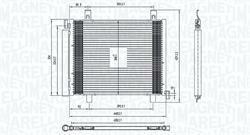 CONDENSATORE VW UP (121, 122, BL1, BL2) 1.0