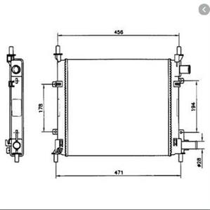 CONDENSATORE FORD KA (RB) 1.3 I