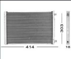 CONDENSATORE VW SHARAN-ALHAMBRA-GALAXY