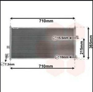 CONDENSATORE NISSAN -VW-