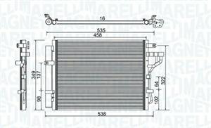 CONDENSATORE KIA PICANTO (TA)