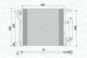 CONDENSATORE NISSAN NISSAN JUKE 1.6 10-