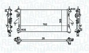 RADIATORE FIAT DUCATO 250290 130 MJT 2,3