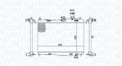RADIATORE FORD FIESTA VI (CB1, CCN) 1.25