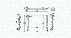 RADIATORE FIAT PANDA (312, 319)