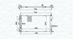 RADIATORE VAUXHALL INSIGNIA MK I (A)  (G0