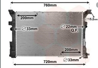 RADIATORE MERCEDES CLASSE A (W176)