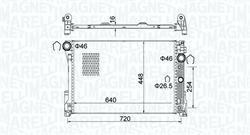 RADIATORE MERCEDES CLASSE C (W204)