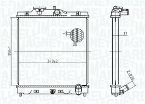 RADIATORE HONDA CIVIC