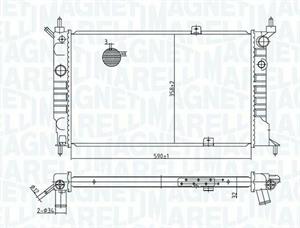 RADIATORE OPEL ASTRA F