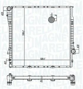 RADIATORE BMW X5 (E53)