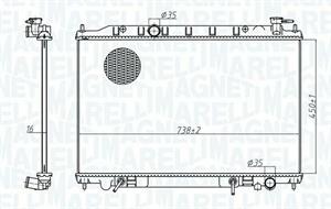 RADIATORE NISSAN MURANO I
