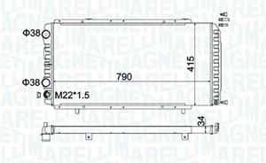 RADIATORE FIAT DUCATO (230)