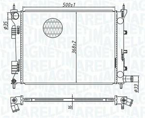 RADIATORE HYUNDAI ACCENT IV (RB)