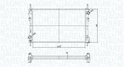 RADIATORE FORD TRANSIT FURGONATO (FA )