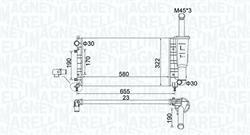 RADIATORE FIAT IDEA 1.4