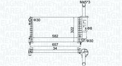 RADIATORE LANCIA MUSA (350) 1.4