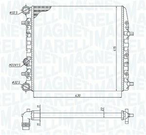 RADIATORE VW POLO-CORDOBA