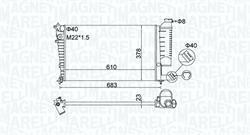 RADIATORE PEUGEOT 306  (7A, 7C, N3, N5) 1