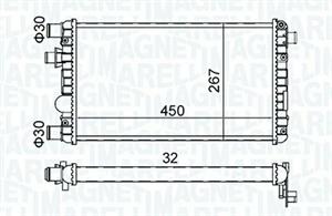 RADIATORE FIAT SEICENTO/ 600 (187)