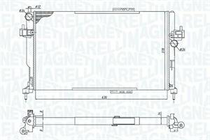 RADIATORE OPEL CORSA C (X01)