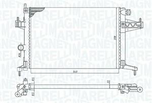 RADIATORE OPEL CORSA C (X01)