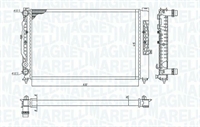 RADIATORE VW PASSAT - A6