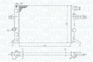 RADIATORE OPEL ASTRA G(T98)