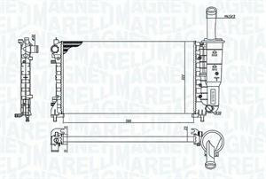 RADIATORE FIAT PUNTO (188) 1.4