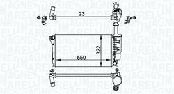 RADIATORE FIAT PANDA / PANDA CLASSIC (169