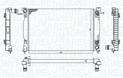 RADIATORE AUDI A4 (8H7,B6, 8HE, B7)