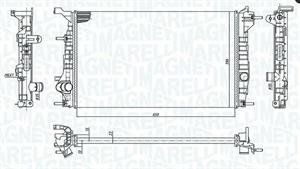 RADIATORE RENAULT MEGANE III  (BZ0/1)