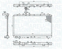 RADIATORE SUZUKI SX4 (EY, GY) 1.6 VVT (RW