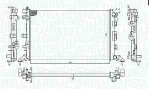 RADIATORE RENAULT LAGUNA III (KT0/1)