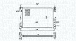 RADIATORE FIAT GRANDE PUNTO (199) 1.3 MJ