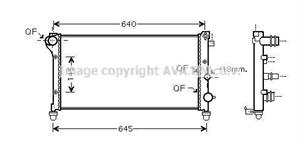 RAD.FIAT PANDA 1.1 - 1.2 +AC 03