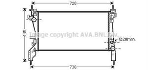 RAD.FIAT FIORINO III 1.3 MJTD AC 07