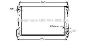 RAD.FIAT GRANDE PUNTO 1.3 MJ 09>