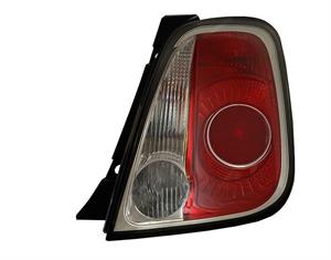 FANALE P/SX FIAT 500 07/07> BORDO NERO